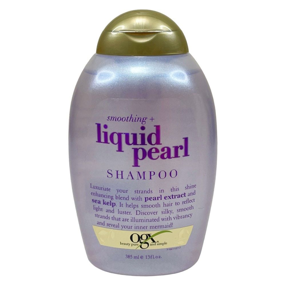 One OGX Smoothing + Liquid Pearl Shampoo, 13 Ounce